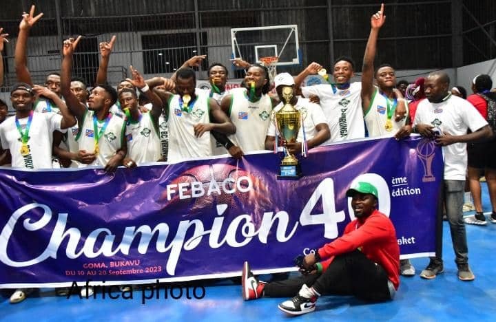 Coupe du Congo de basketball Virunga champion en version masculine